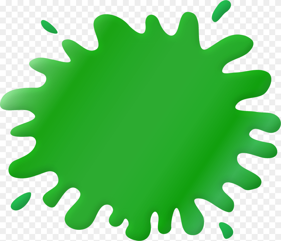 Splat Cliparthut Free Best Transparent Clipart Shapes, Green, Stain, Leaf, Plant Png