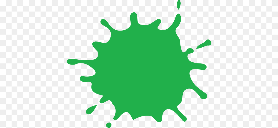 Splat In Green Color, Beverage, Milk, Stain Png