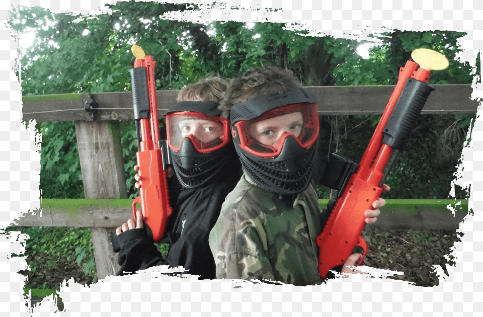Splatmaster Is A New Experience That Uses Specially Paintball, Person, Weapon, Gun, Costume Png Image