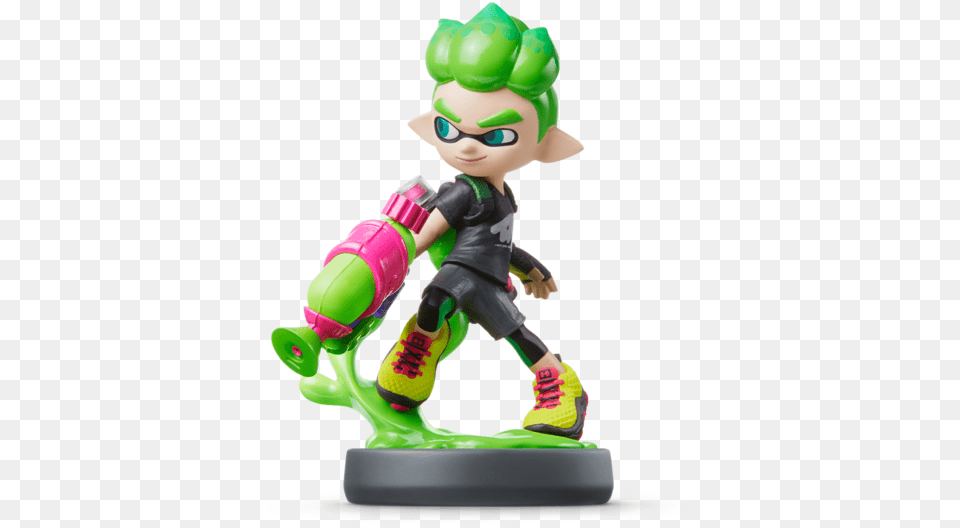 Splatoon 2 Amiibo Characters, Figurine, Baby, Person, Face Free Transparent Png