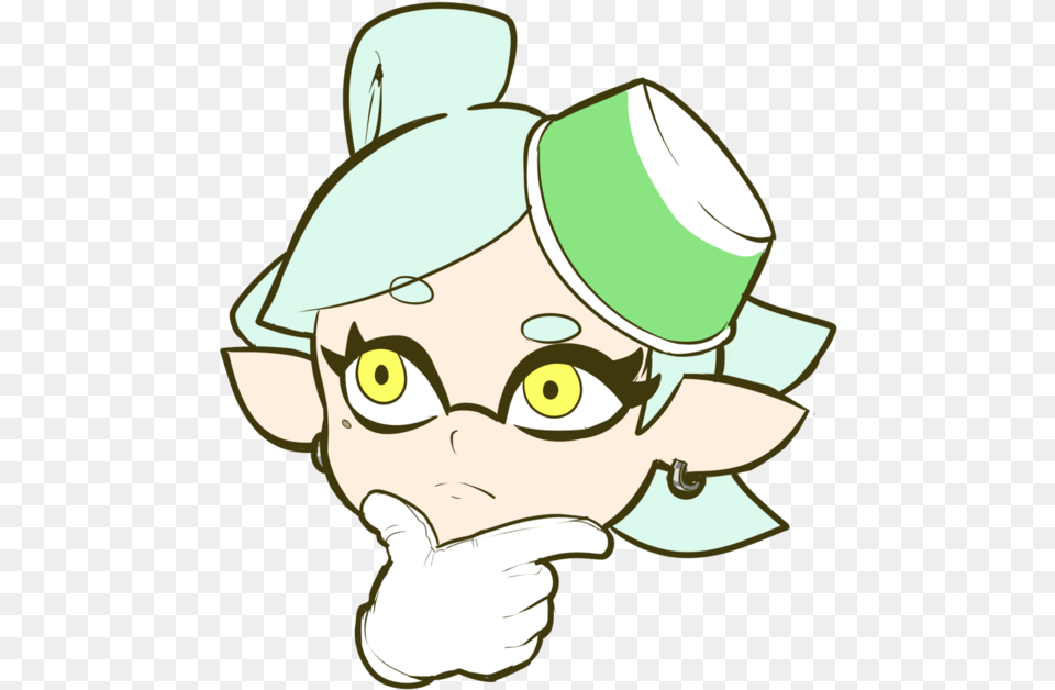 Splatoon 2 Green Cartoon Mammal Vertebrate Fictional Splatoon Emoji, Baby, Person, Face, Head Free Png