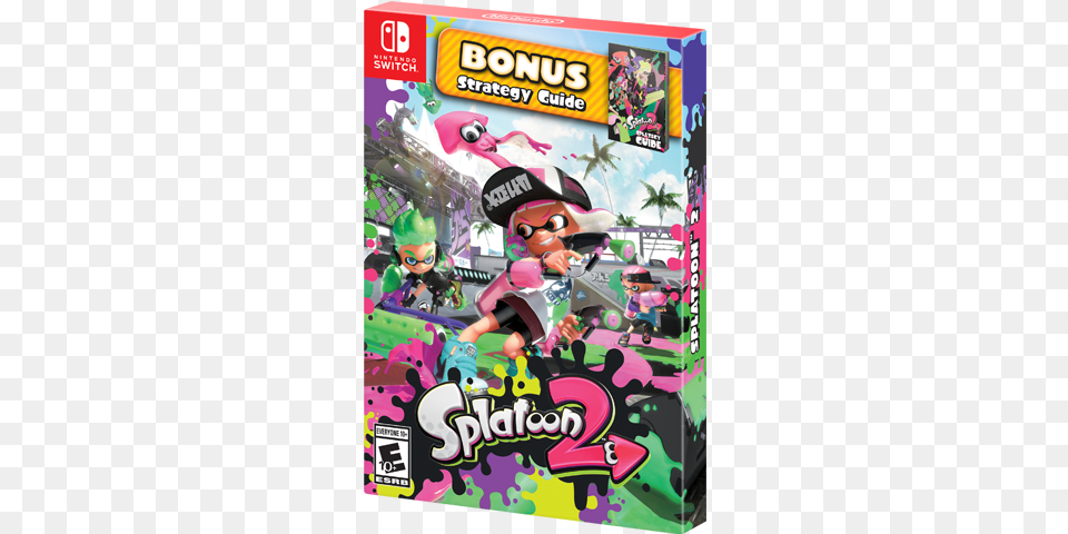 Splatoon 2 Nintendo Switch, Book, Comics, Publication, Baby Png Image