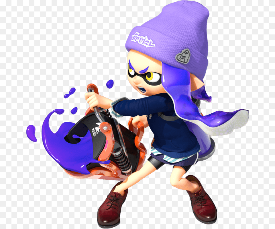 Splatoon 2 Purple Inkling, Baby, Person, Clothing, Hat Png