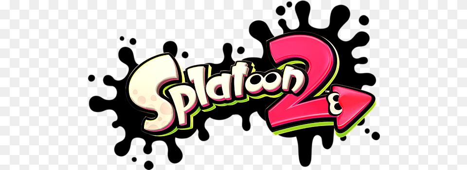 Splatoon 2 Tank Top Splatoon 2 Logo, Text, Symbol Free Png Download