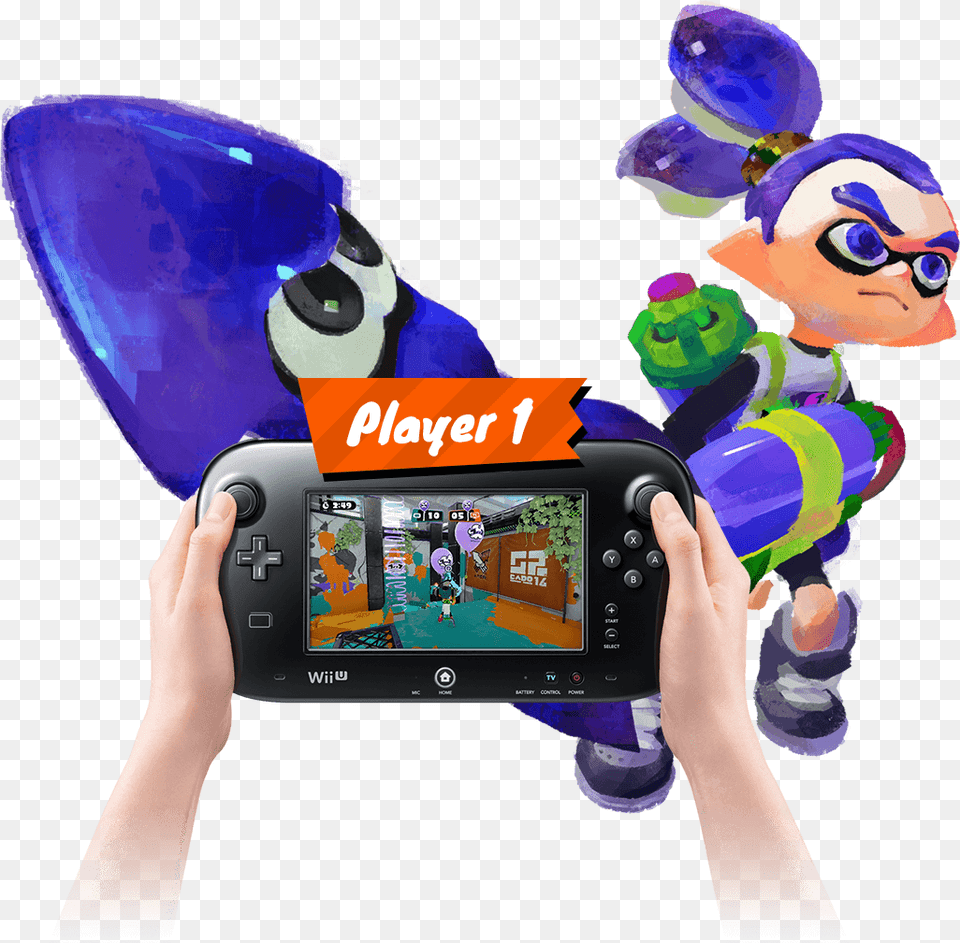 Splatoon Game Online, Electronics, Mobile Phone, Phone, Person Free Png Download
