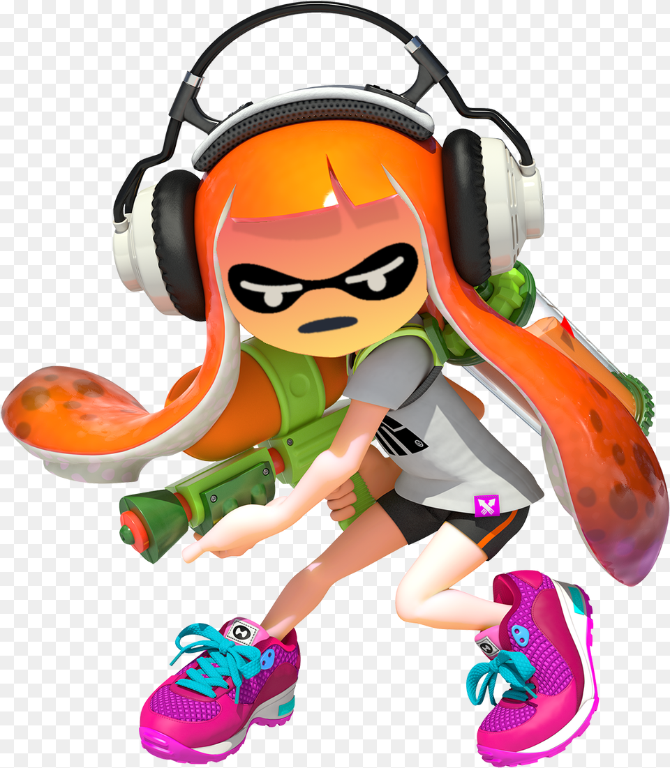 Splatoon Inkling, Clothing, Footwear, Shoe, Baby Free Transparent Png