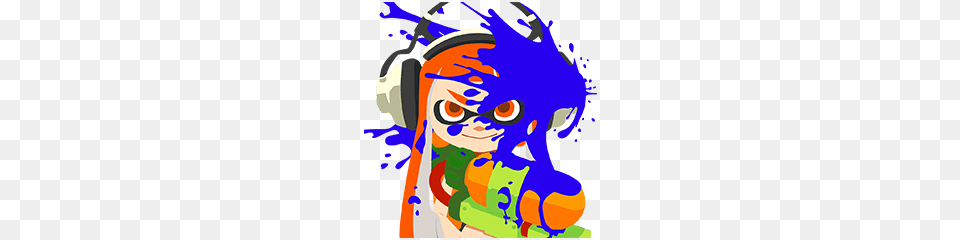 Splatoon Inkling Injection Line Stickers Line Store, Art, Graphics, Modern Art, Baby Free Transparent Png