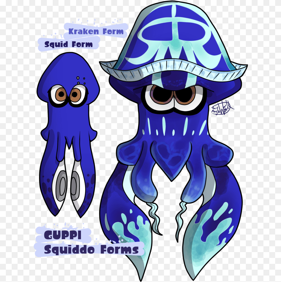 Splatoon Kraken, Book, Comics, Publication, Person Free Transparent Png