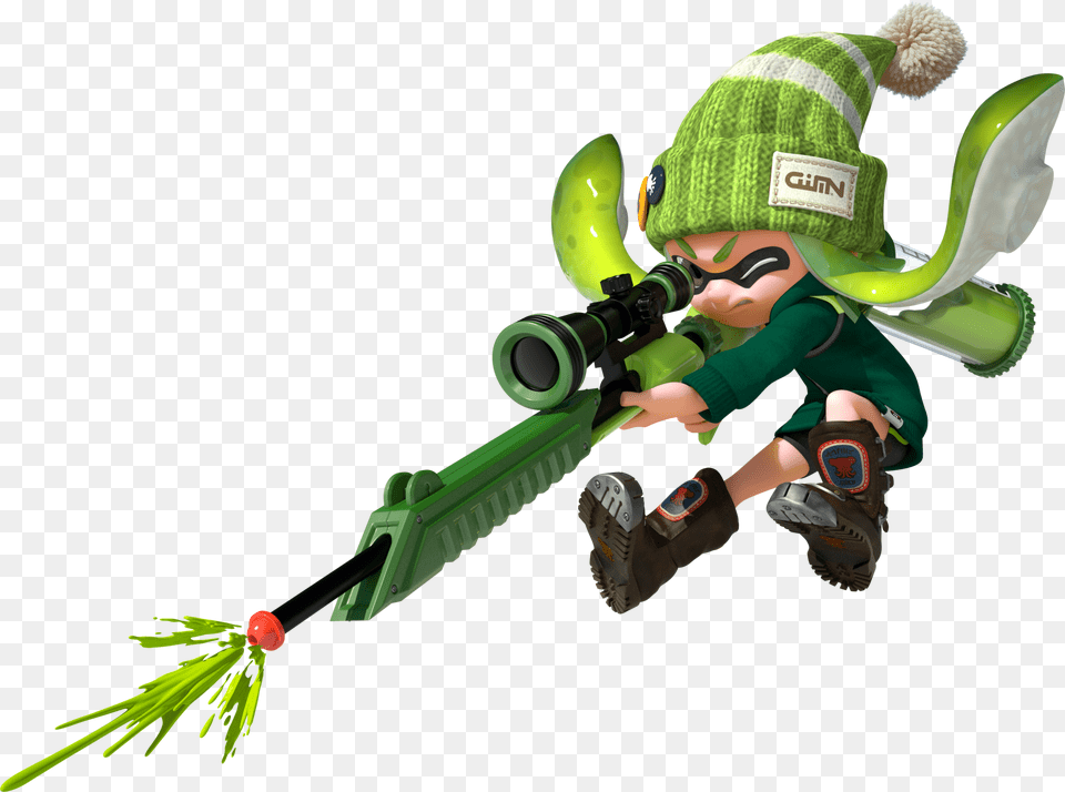 Splatoon Nintendo Dungeons And Dragons Homebrew Switch Green Inkling Girl Splatoon, Baby, Person, Clothing, Footwear Free Png Download