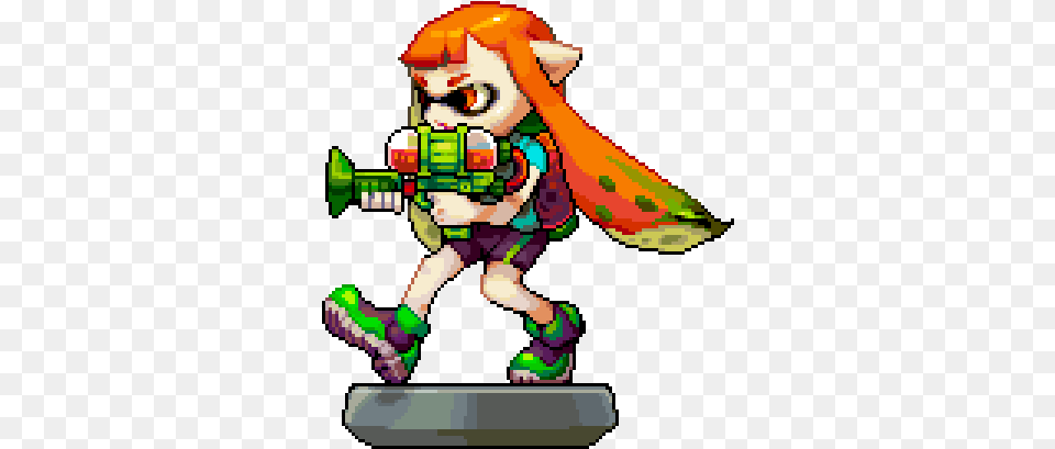 Splatoon Nintendo Gif Splatoon Nintendo Inkling Discover U0026 Share Gifs Splatoon Gif, Baby, Person, Art, Graphics Png