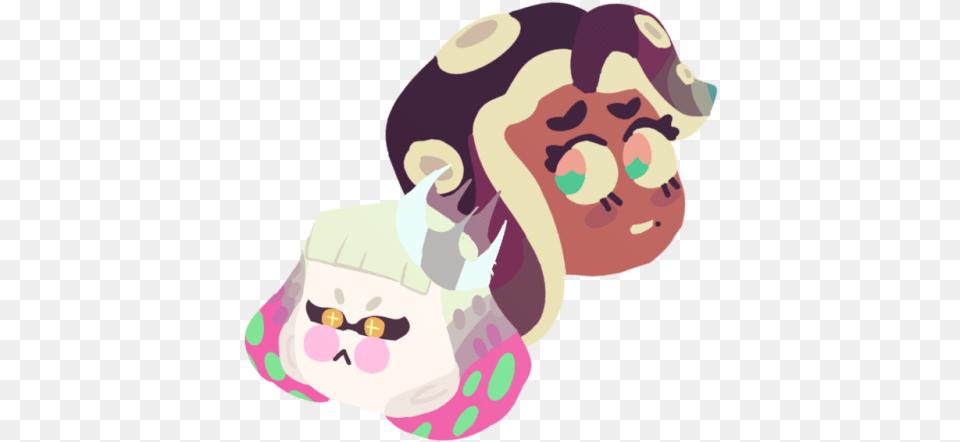 Splatoon Splatfest Icon Maker Fictional Character, Baby, Person, Face, Head Free Png Download