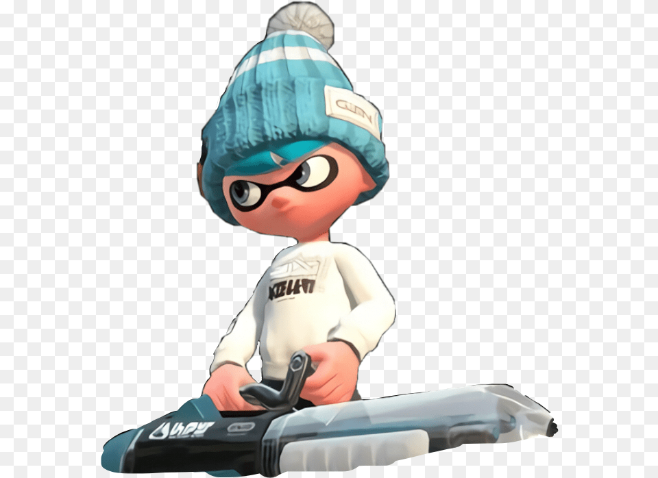 Splatoon Splatoon2 Inkling Inklingboy Cyan Blue Lightbl Inflatable Boat, Baby, Person, Face, Head Free Transparent Png