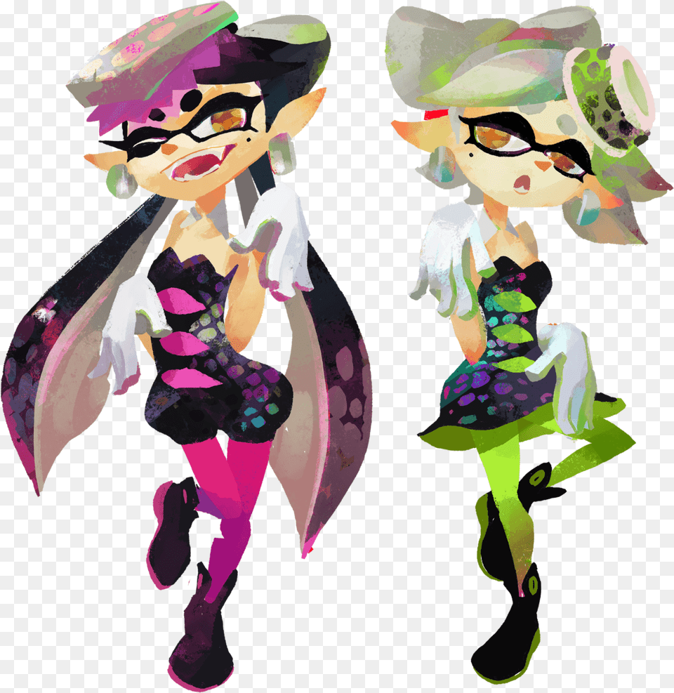 Splatoon Squid Sisters Apua, Baby, Person, Book, Comics Png Image