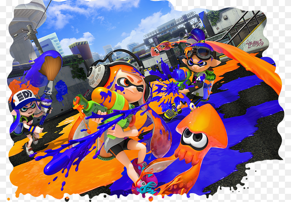 Splatoon Turf War, Baby, Person, Face, Head Png