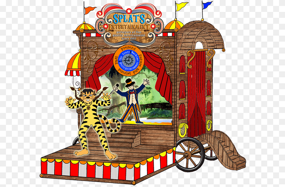 Splats Circus Caravan Jungle Book A Midsummer Night39s Dream, Leisure Activities, Boy, Child, Machine Png