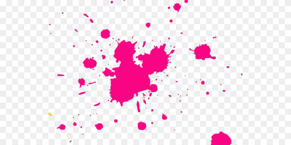 Splatter Clipart Hot Pink Paint Pink Paint Splatter, Purple, Stain, Person, Paper Free Png