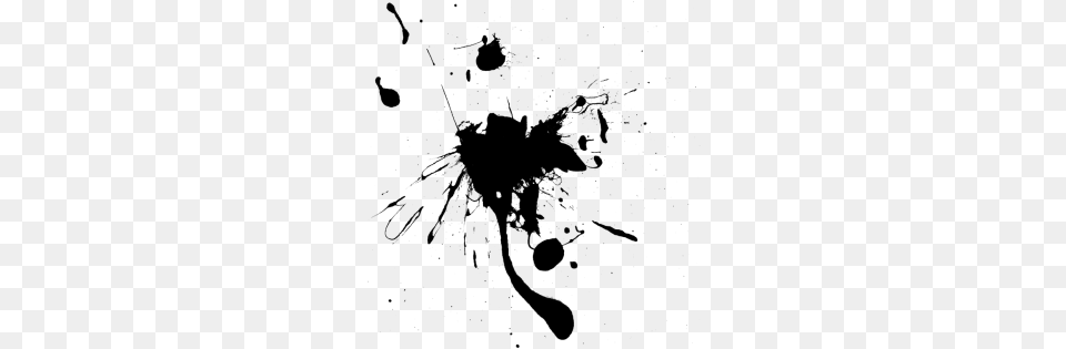 Splatter Drip, Gray Png Image