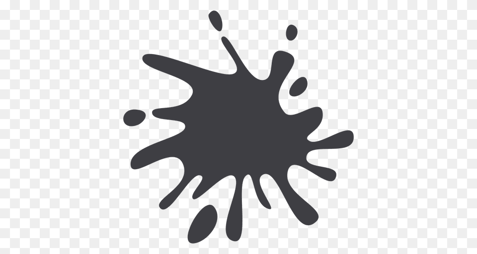 Splatter Droplet Paint Splash Silhouette Png