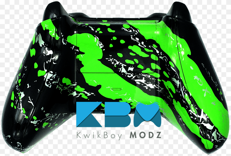 Splatter Green Xbox One Controller Game Controller, Inflatable, Accessories, Goggles, Gemstone Free Png