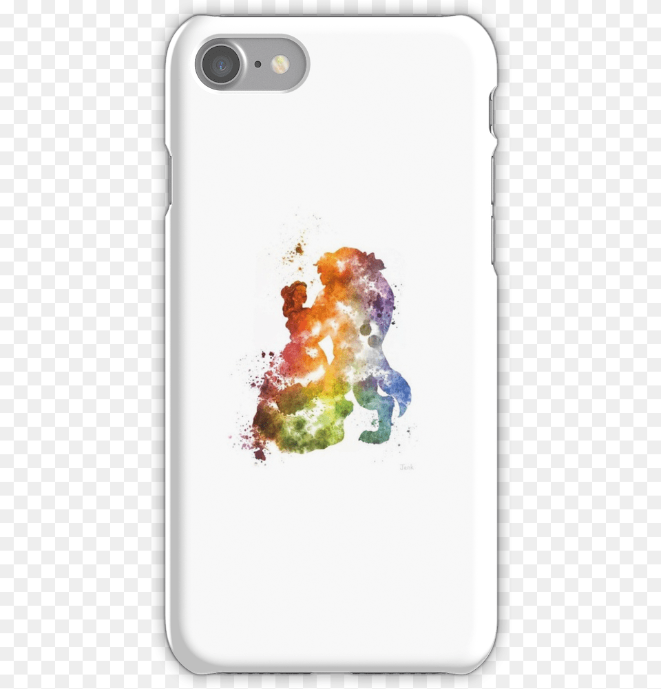 Splatter Paint Beauty And The Beast Iphone 7 Snap Case Beauty And The Beast Fine Art, Electronics, Mobile Phone, Phone, Painting Free Png