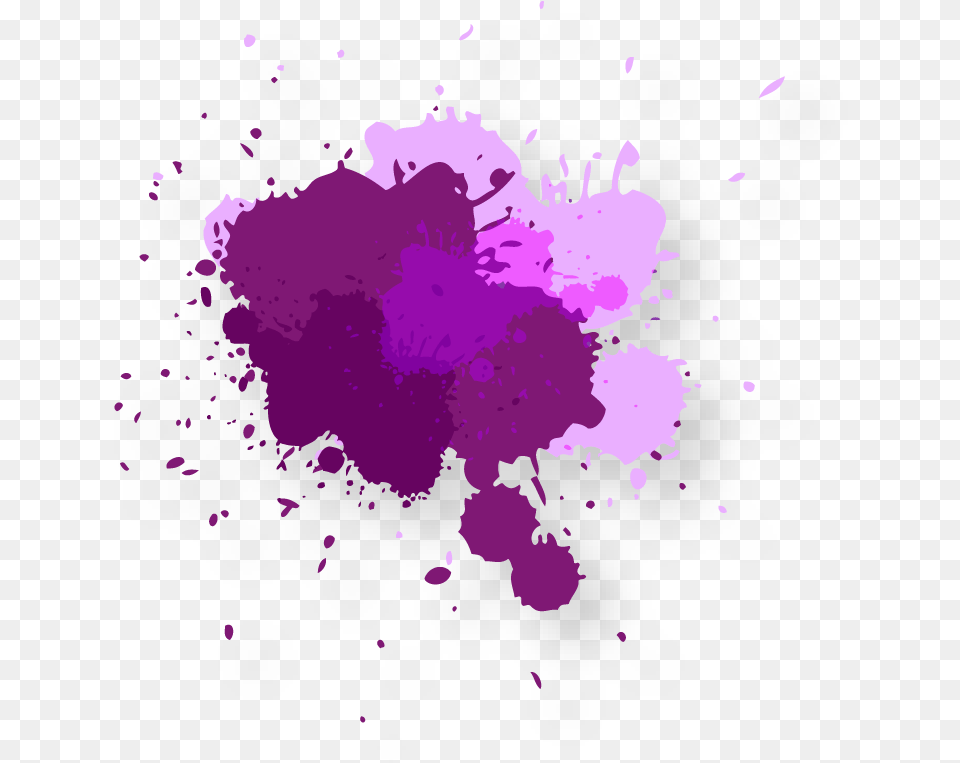 Splatter Paint Paintsplatter Rainbow Colorful Purple Paint Splatter Transparent, Art, Graphics, Flower, Plant Free Png