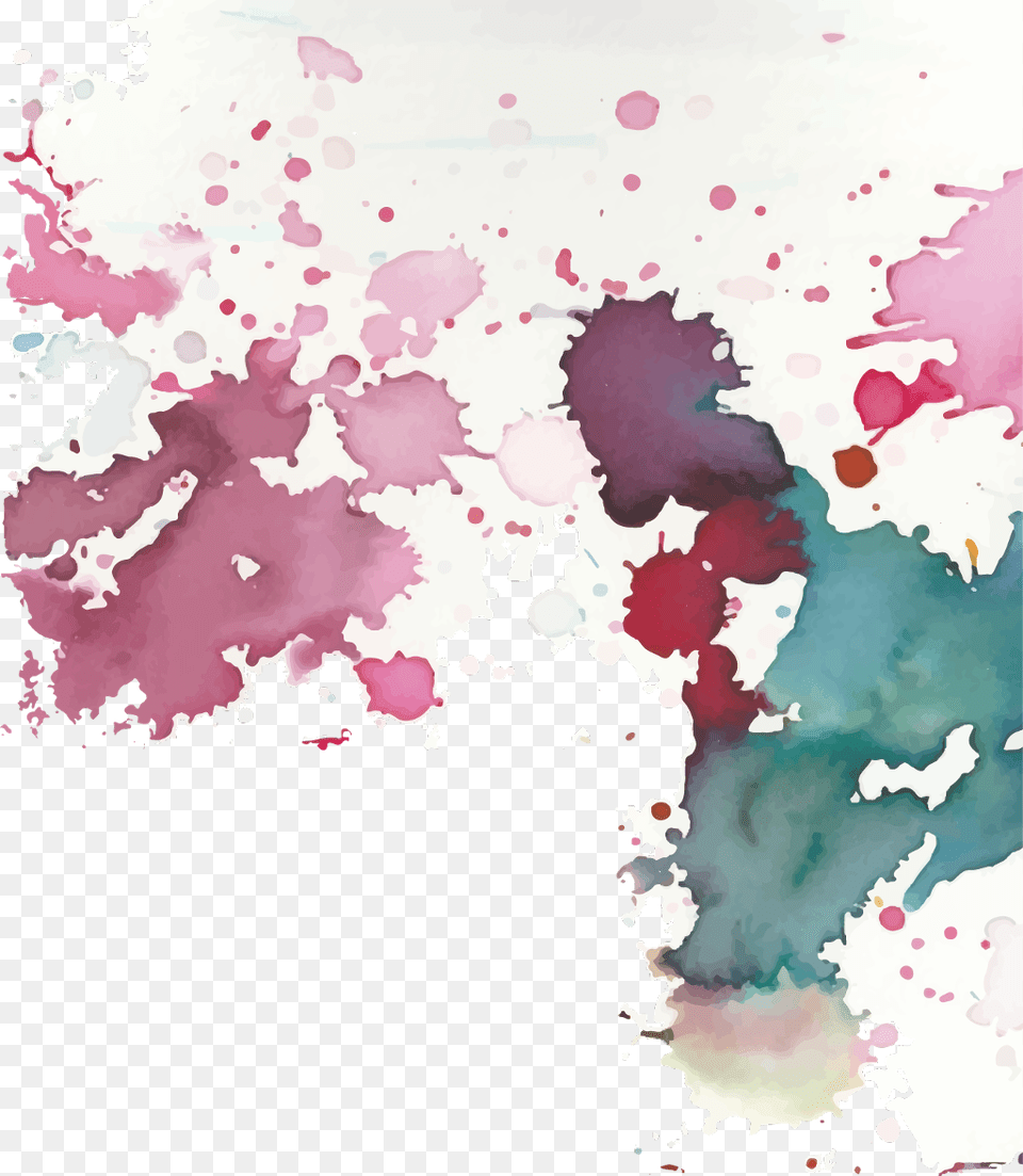 Splatter Paint Paintsplatter Rainbow Colorful Watercolor Painting, Art, Stain Free Png