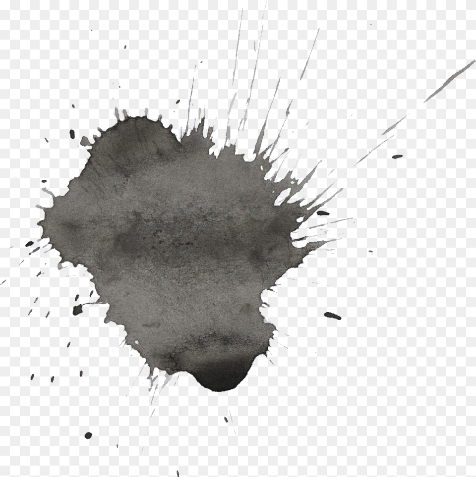 Splatter Transparent Gray Paint Splash, Powder, Person Free Png Download