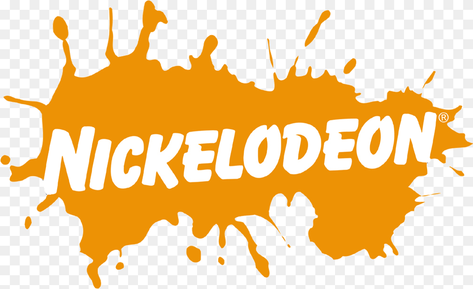 Splattered Nickelodeon Logo Nickelodeon Logo, Fire, Flame, Text Free Png Download