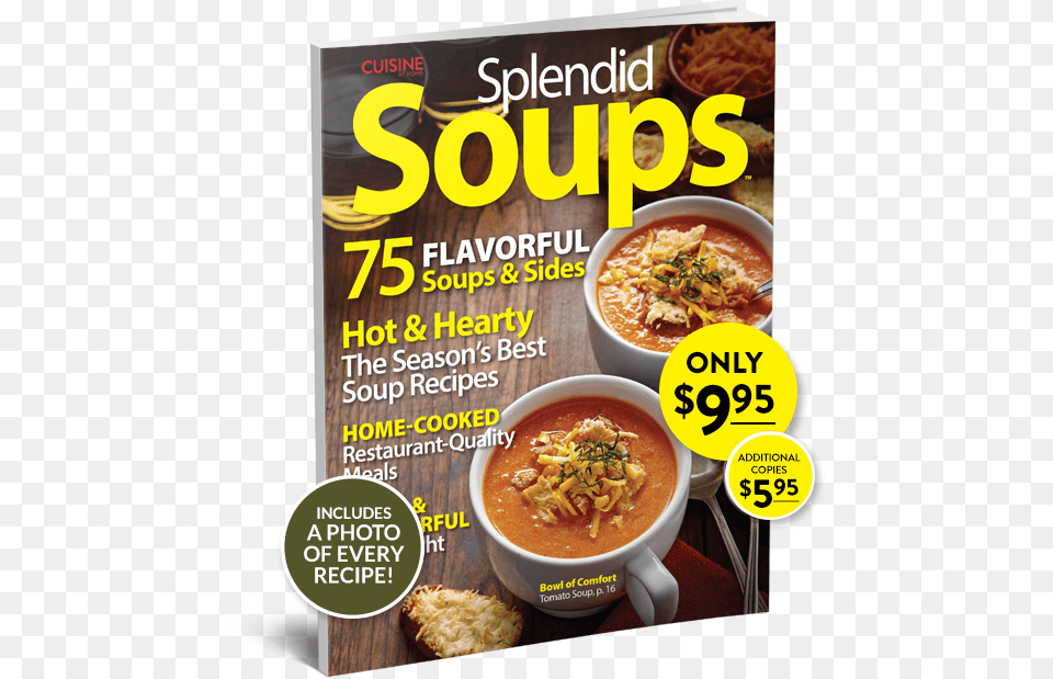 Splendid Soups Book Image, Dish, Meal, Food, Curry Free Transparent Png
