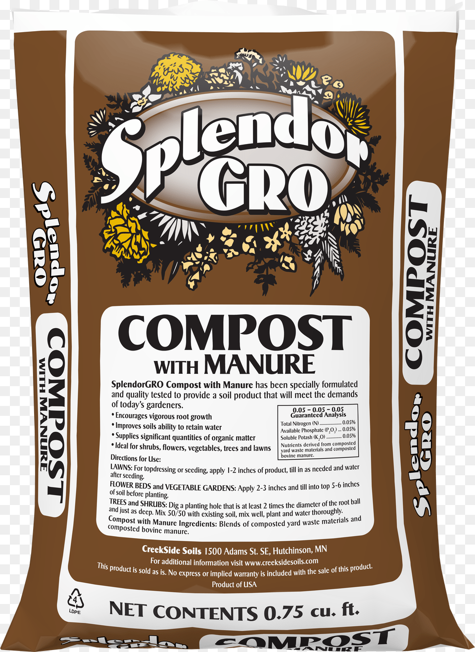 Splendor Gro Compost With Manure Bag Puppy, Leaf, Plant, Tree, Maple Leaf Free Transparent Png