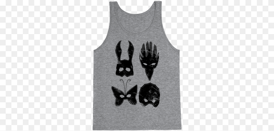 Splicer Mask Tank Top Shirt, Clothing, Tank Top Free Transparent Png