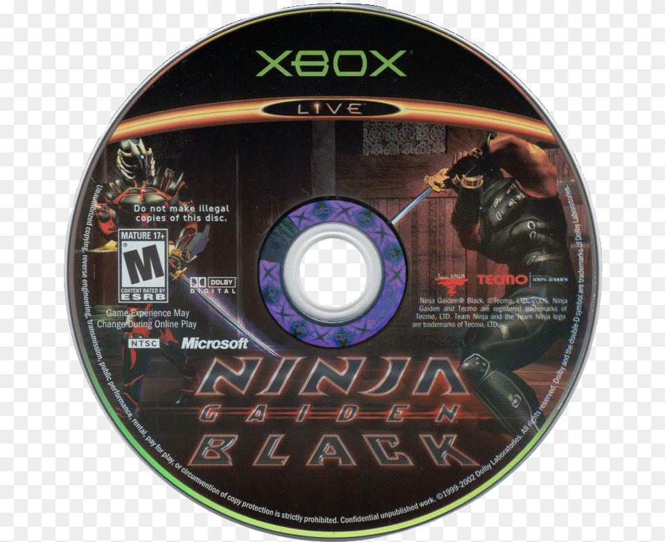 Splinter Cell Chaos Theory Xbox Disc, Disk, Dvd, Person Free Transparent Png