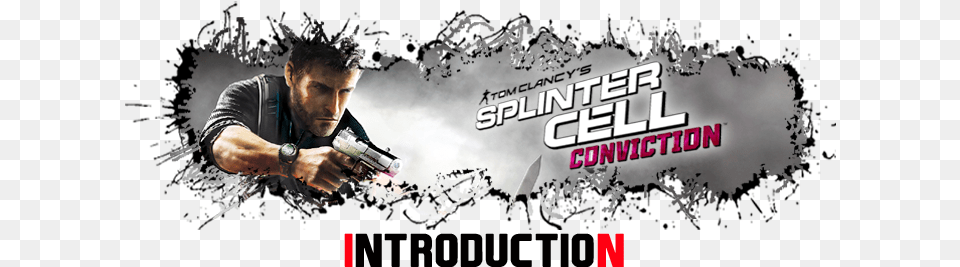 Splinter Cell Conviction Perfect Guide, Weapon, Firearm, Gun, Handgun Free Png