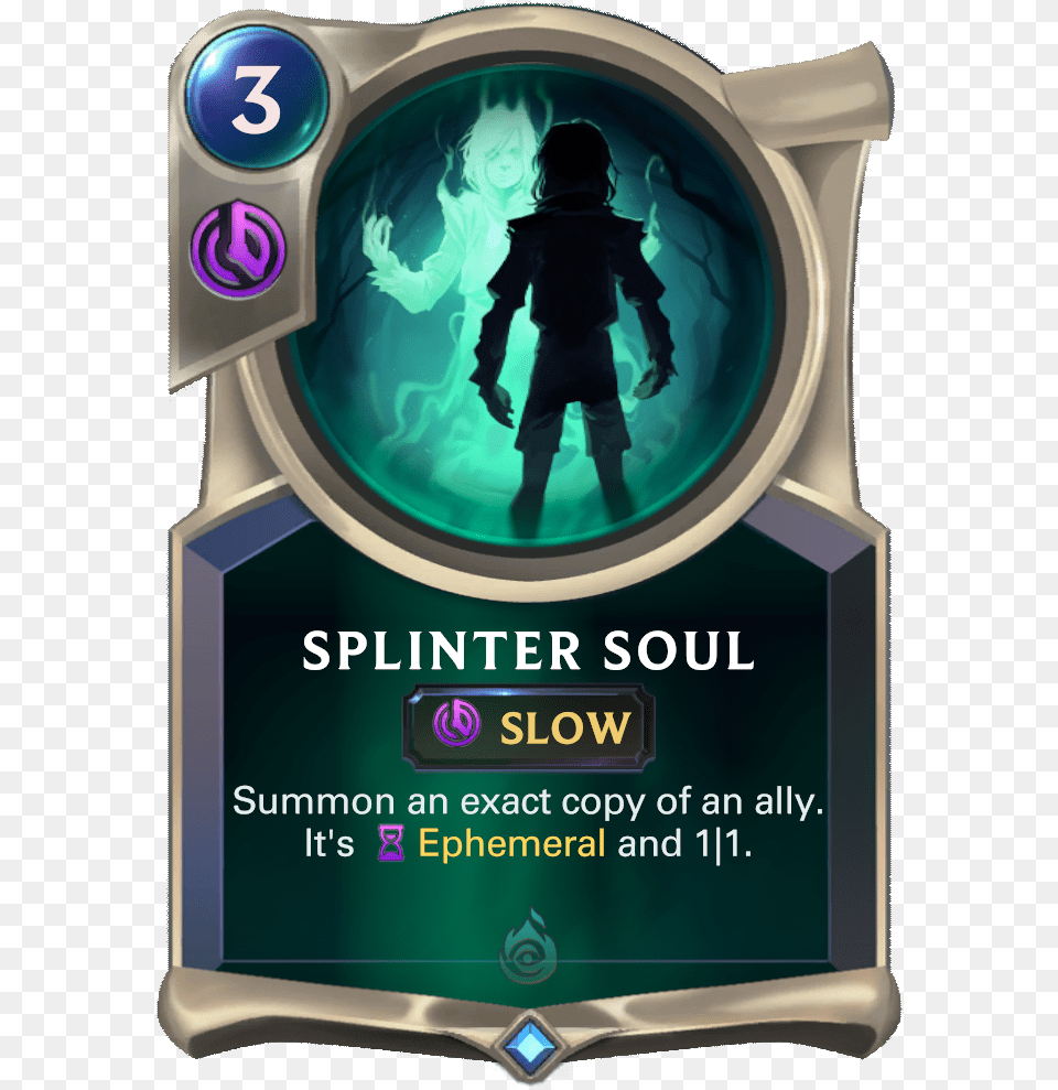 Splinter Soul Card Image Legends Of Runeterra Thresh, Advertisement, Poster Free Transparent Png