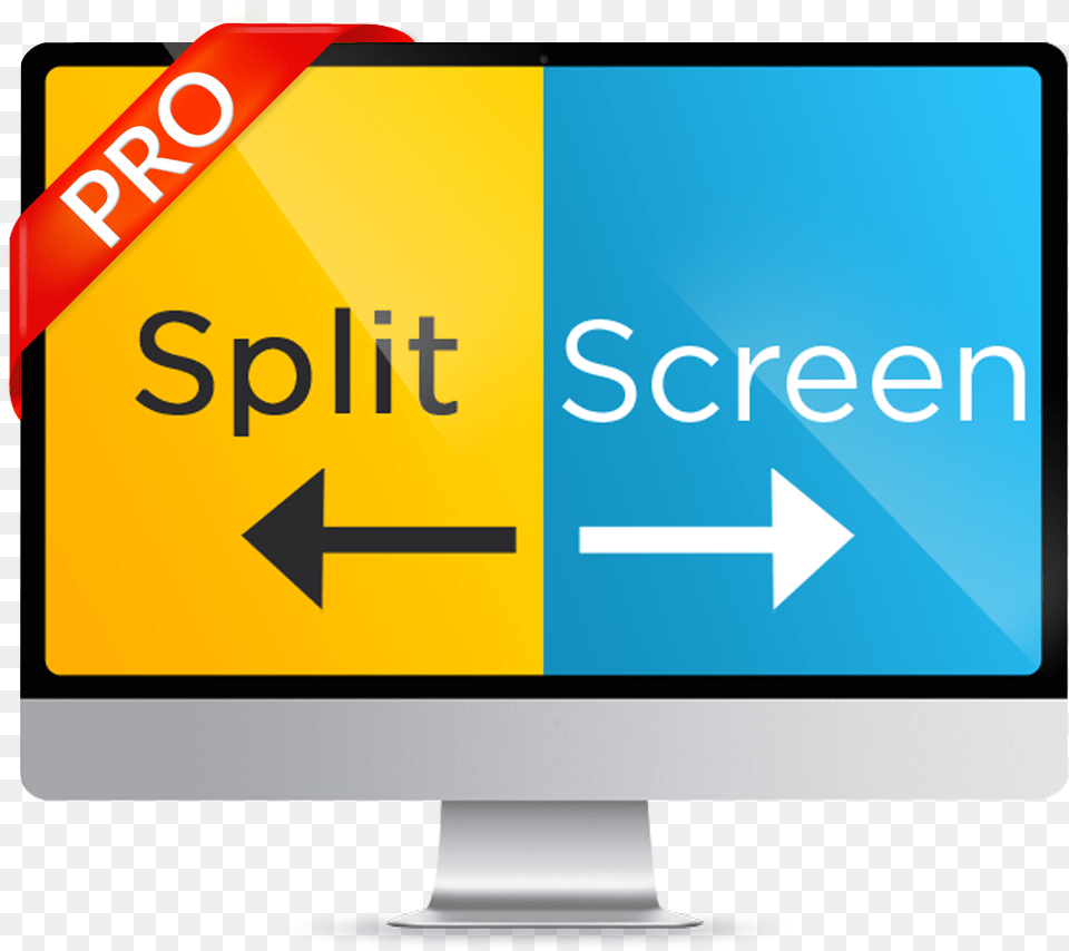 Split Apple Clipart Splitting Screen, Sign, Symbol, Computer Hardware, Electronics Free Png