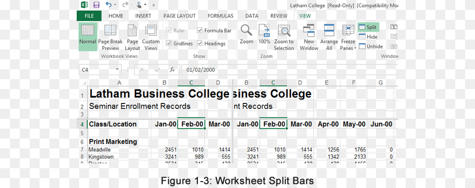 Split Bars In Excel Multiple Split Panes Excel, Chart, Plot, Text, Page Free Png Download
