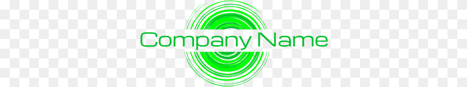 Split Green Swirl Logo Logo, Light Png Image