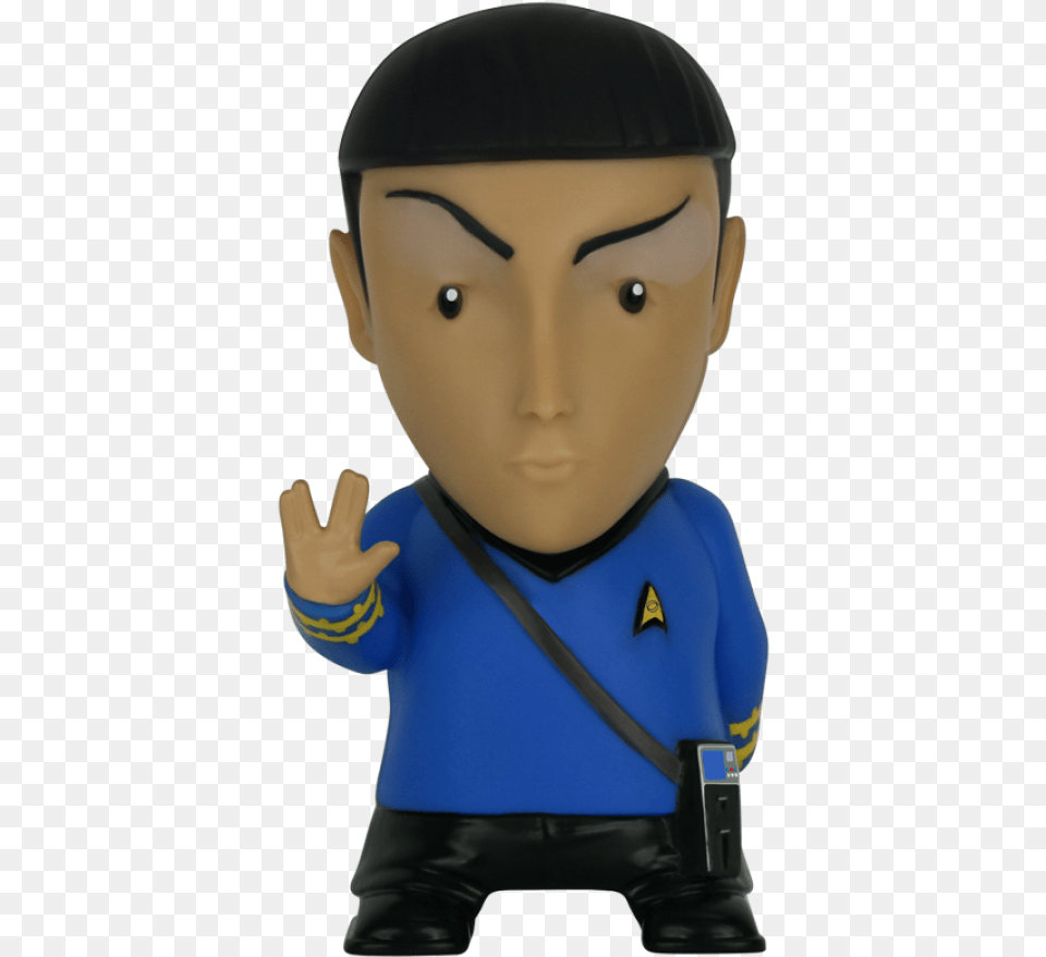Spock Bluetooth Figure Speaker With Sound Effects Spock, Person, Body Part, Hand, Finger Free Transparent Png