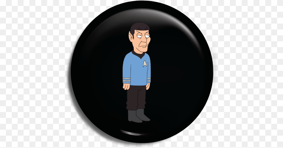 Spock Family Guy Sitting, Sphere, Sleeve, Photography, Long Sleeve Free Png