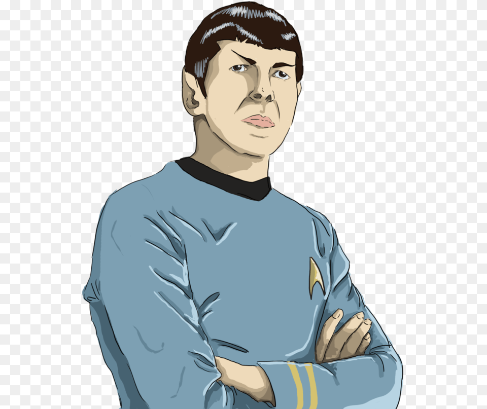 Spock For Adult, Person, Man, Male, Long Sleeve Png