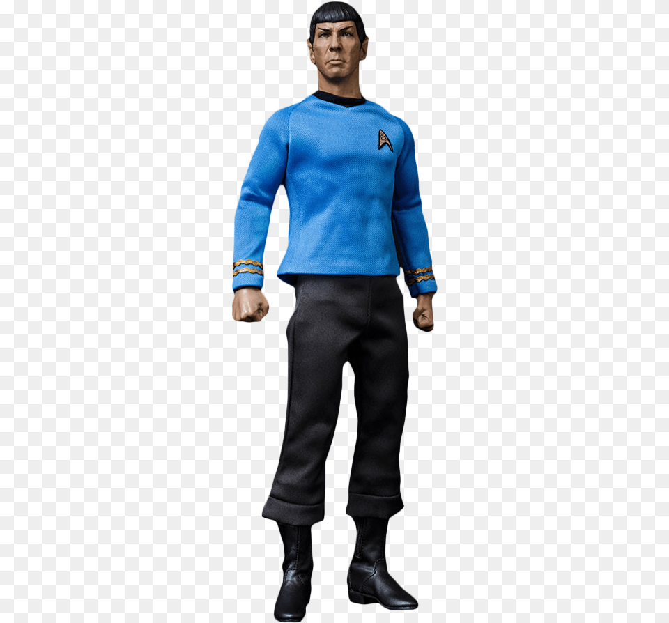 Spock Sixth Scale Figure Star Trek Tos Dr Leonard Bones Mccoy 16 Scale Figure, Clothing, Sleeve, Long Sleeve, Pants Free Png Download