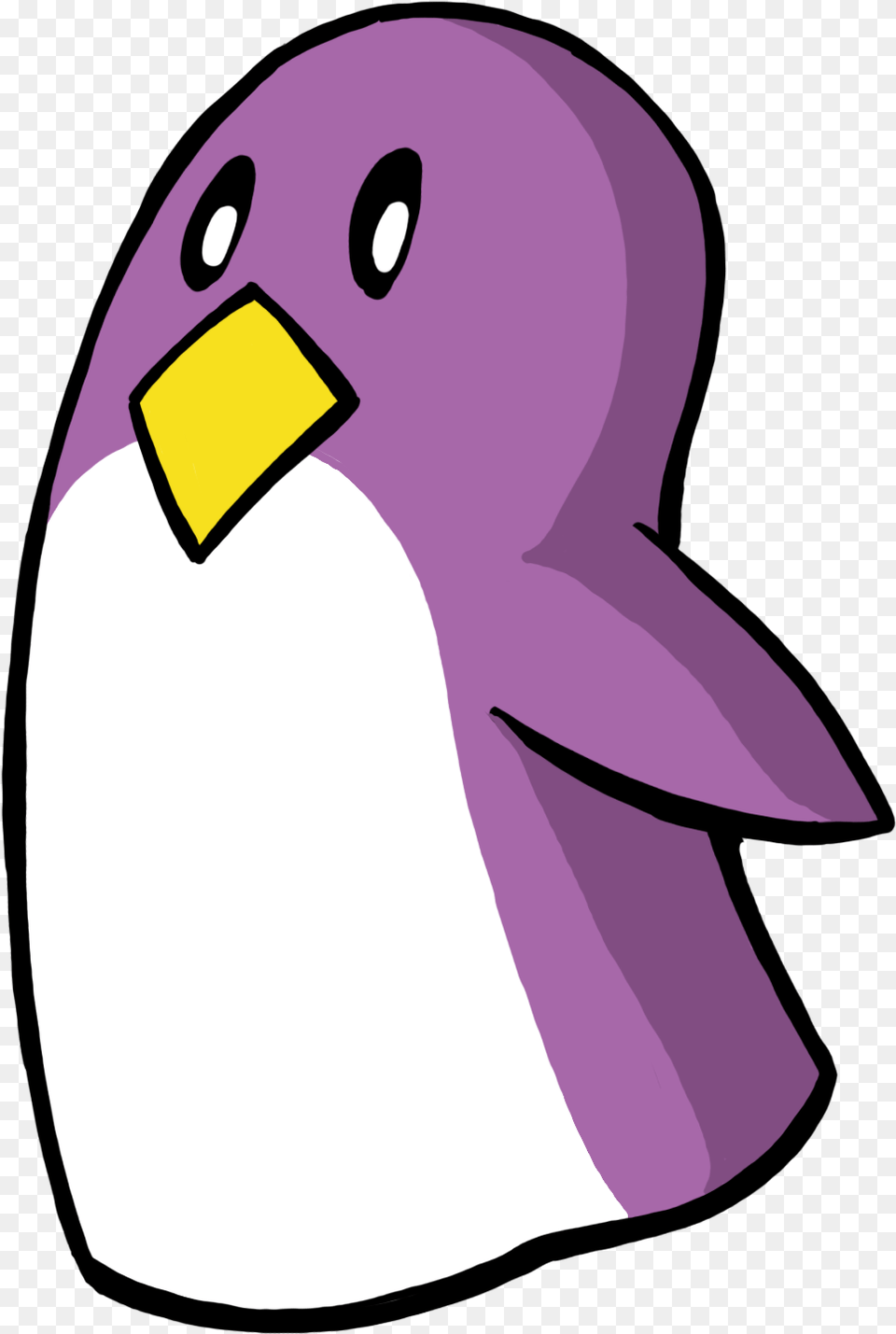 Spoiler Alert Undead Garden Gnome Spoiler Alert Penguin Adlie Penguin, Purple, Animal, Beak, Bird Free Transparent Png
