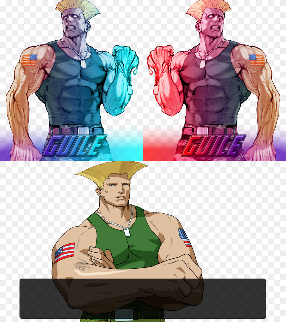 Spoiler Click To Toggle Visibilty Guile Street Fighter, Publication, Book, Comics, Person Free Transparent Png