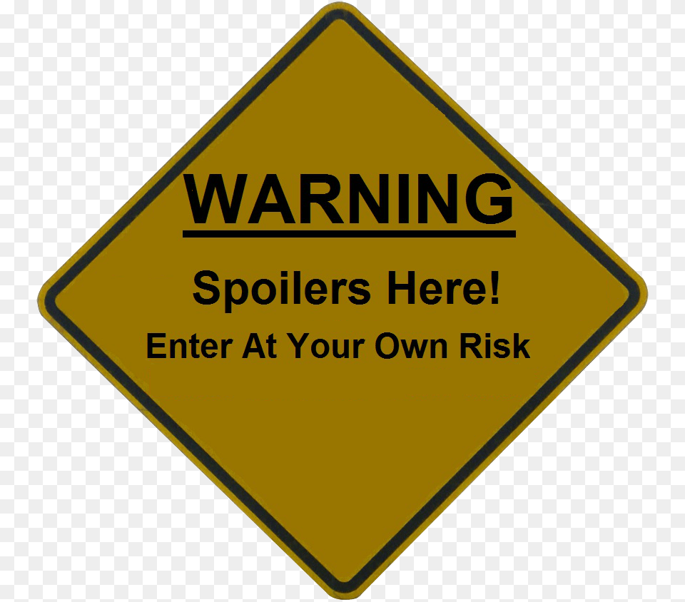 Spoiler Warning, Sign, Symbol, Road Sign Free Png