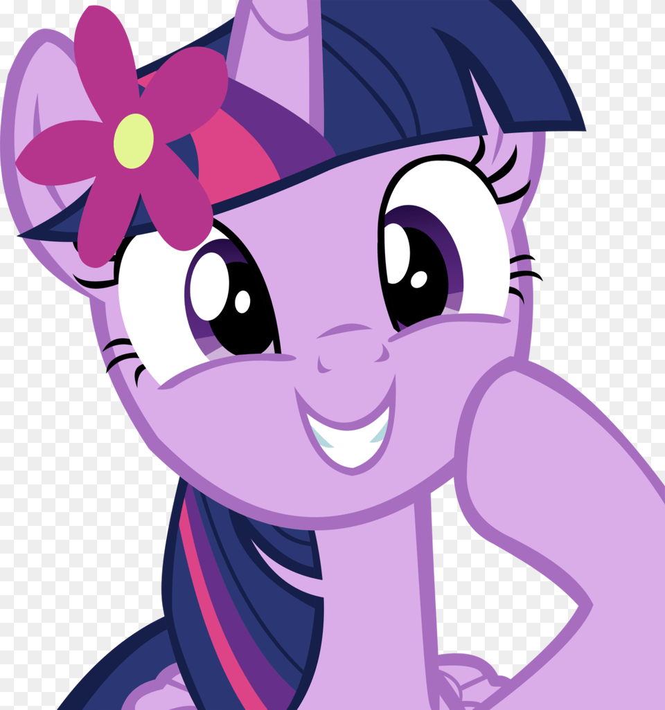 Spoilerclick To View My Little Pony Twilight Sparkle Flower, Book, Comics, Publication, Purple Png