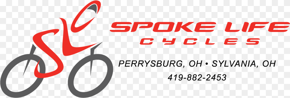 Spoke Life Cycles Logo Bicycle Tire, Transportation, Tricycle, Vehicle Free Png