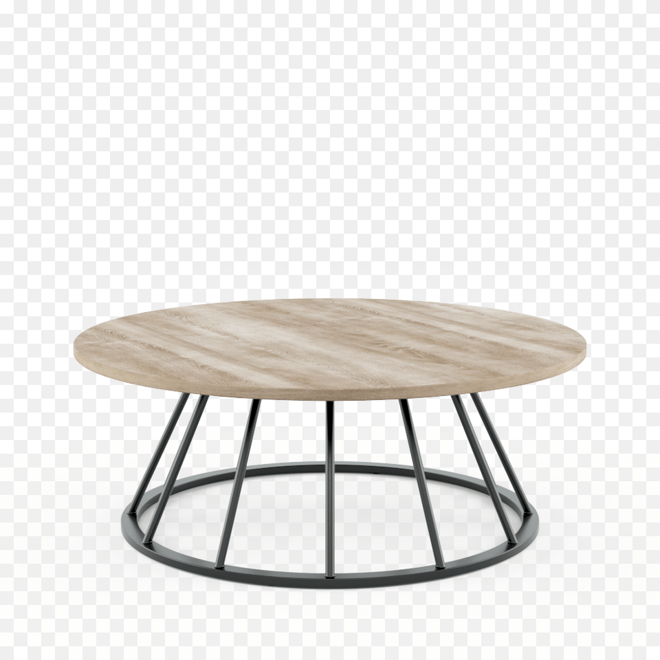 Spoke Low Table Black Metal Coffee Table Hotel Furniture, Coffee Table, Dining Table Free Png Download