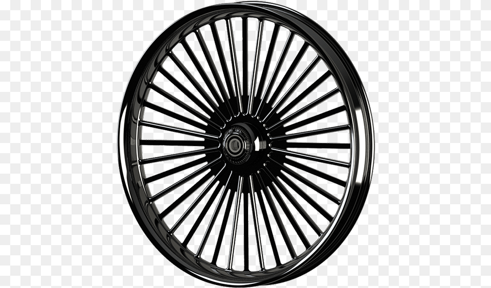 Spoke Wheel Black Harley, Alloy Wheel, Car, Car Wheel, Machine Free Png
