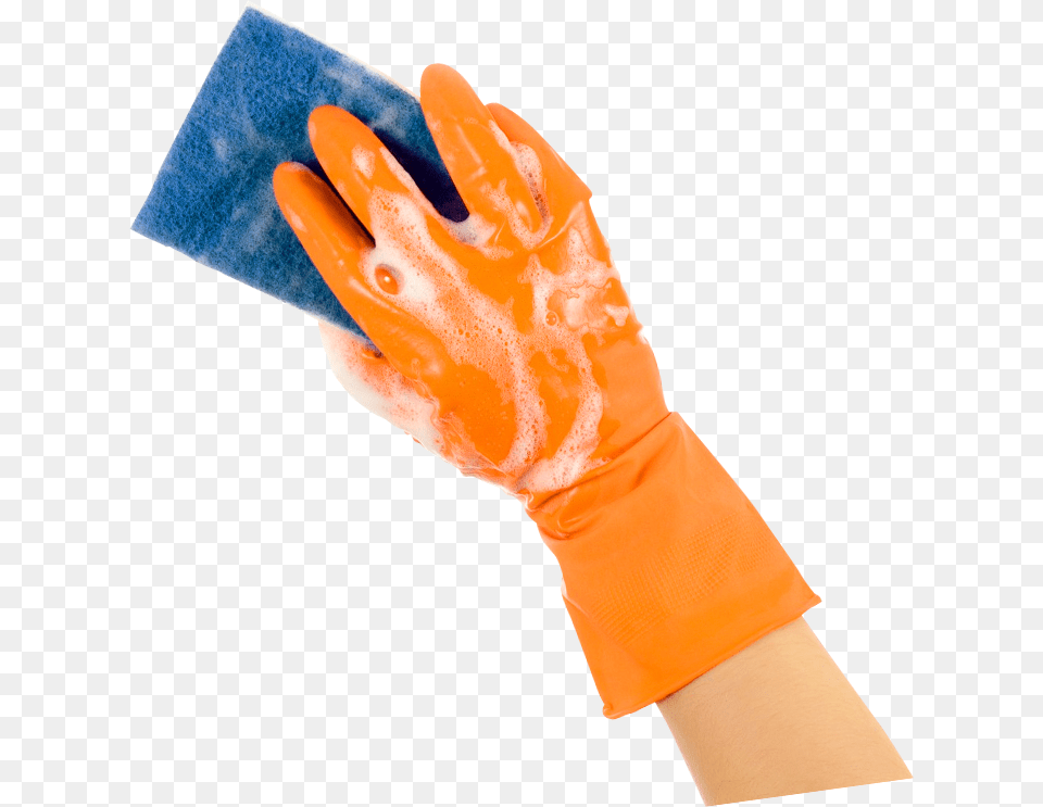 Sponge, Clothing, Glove, Cleaning, Person Free Transparent Png