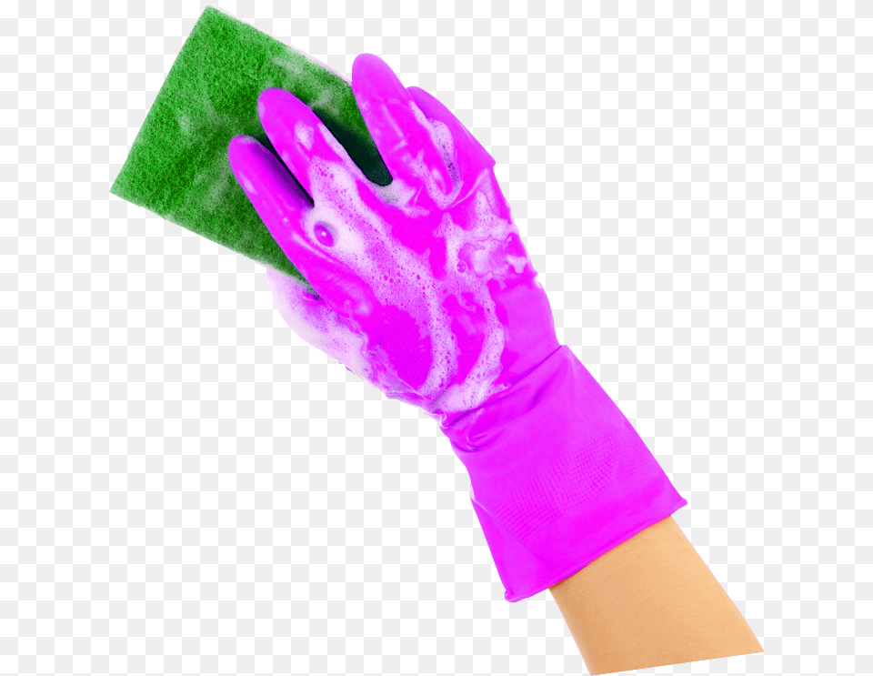 Sponge, Clothing, Glove, Cleaning, Person Png